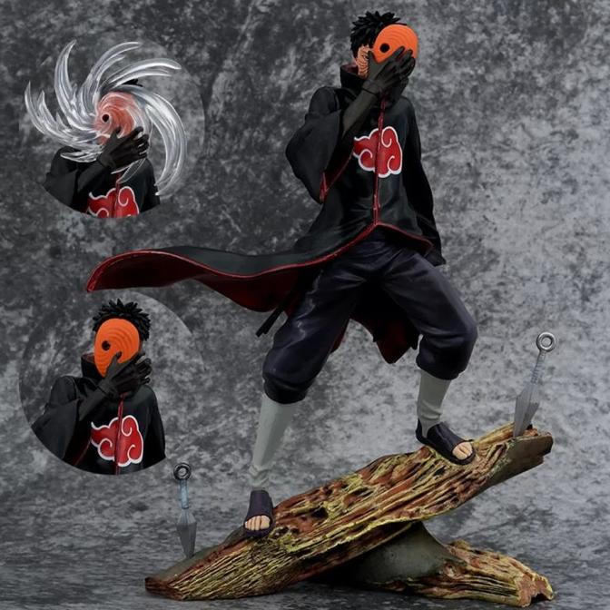 Action Figure Naruto Uchiha Obito Hiasan Pajangan Figure Storpatmaa