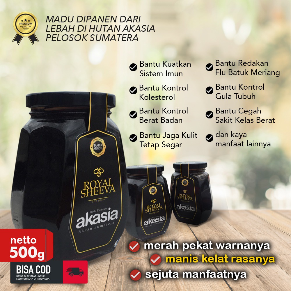 

Madu Murni Royal Sheeva Lulus Uji Lab dan Bersertifikat Halal MUI