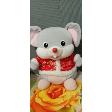 Boneka tikus kostum Chinese | boneka tikus hoki kostum imlek