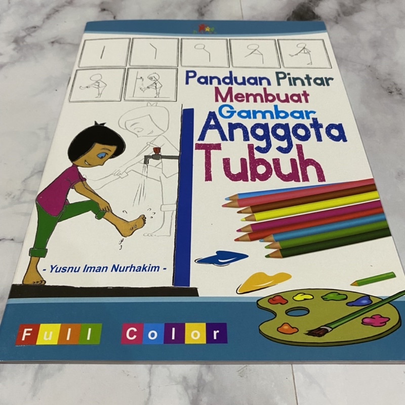 Jual Belajar Menggambar Manusia Tubuh Wajah Buku Teknik Menggambar Step