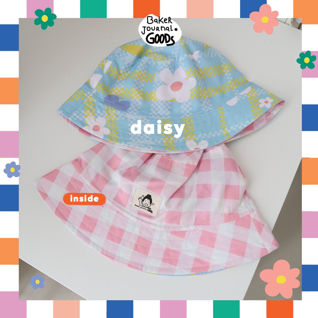 Bucket Hat Anak - 2 sisi