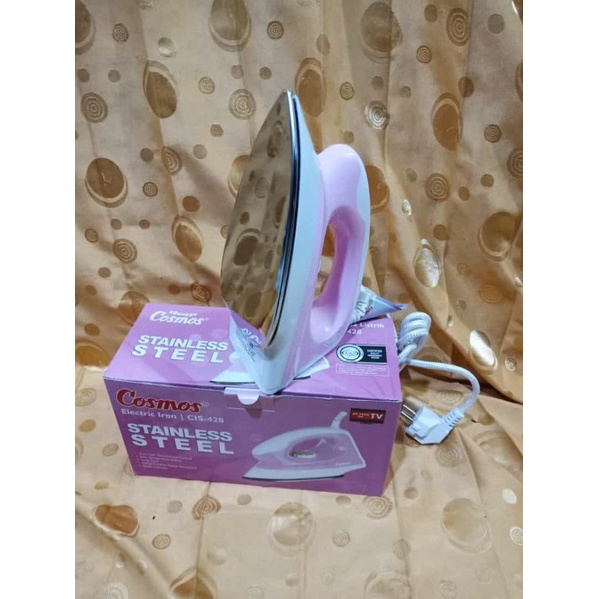 SETRIKA COSMOS NON STICK ANTI LENGKET