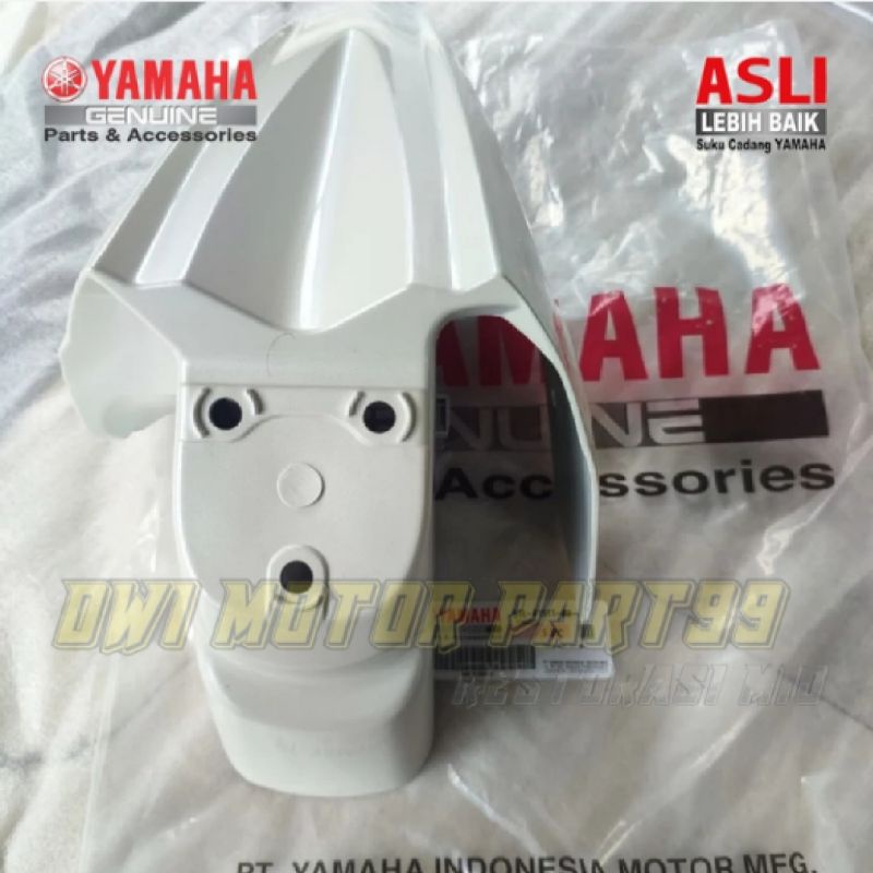 SPAKBOR DEPAN MIO SPORTY 5TL PUTIH GE ORIGINAL ORI YAMAHA