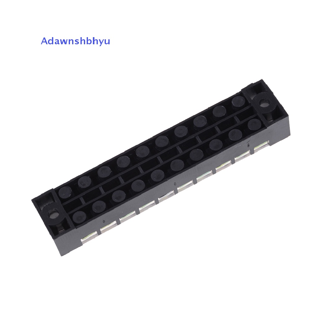 Adhyu TB-1510 10posisi Dual Rows Covered Screw Terminal Block 600V 15A ID