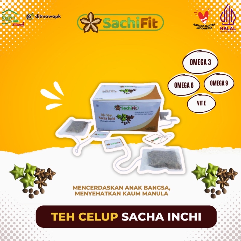 SachiFit Teh Celup Sacha Inchi | SachiFit Sacha Inchi Tea Bag