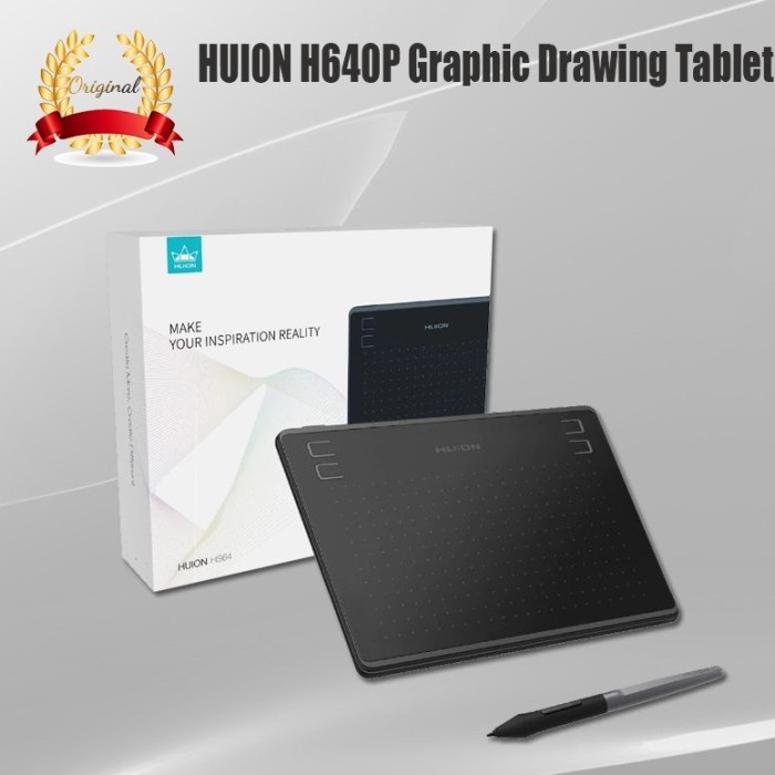 Drawing Huion H640P Digital Tablets Usb Signature Drawing Tablet Osu Tablet