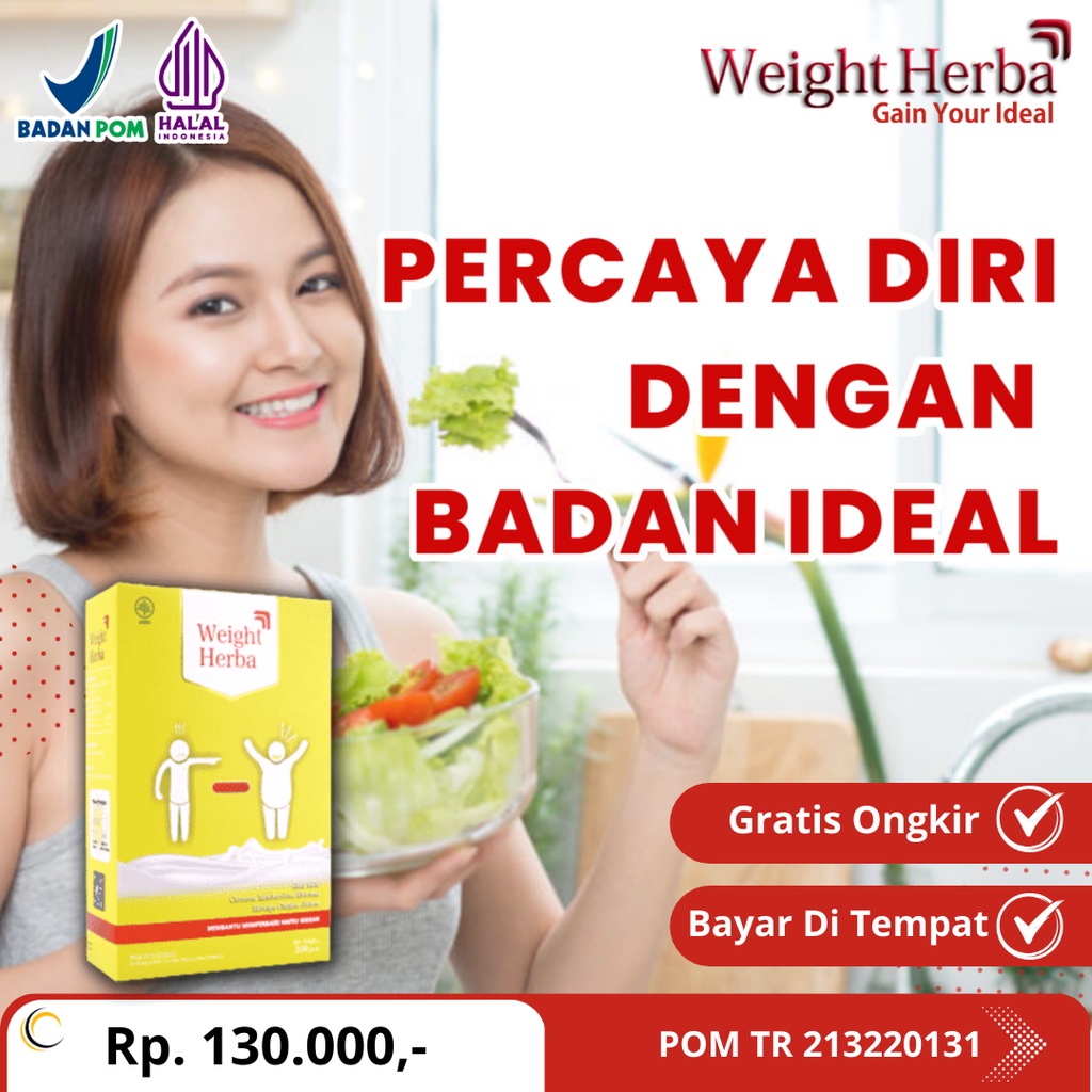 

Weight Herba Susu Kambing Etawa - Penggemuk Badan Tanpa Gula & Tanpa Olahraga Tingkatkan Nafsu Makan dan Berat Badan Naik secara Alami