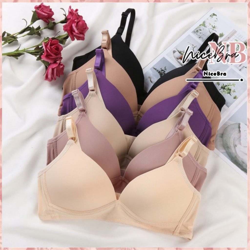 Nicebra BH Bra Push Up Style Pakaian Dalam Wanita High Quality Premium Import 9023