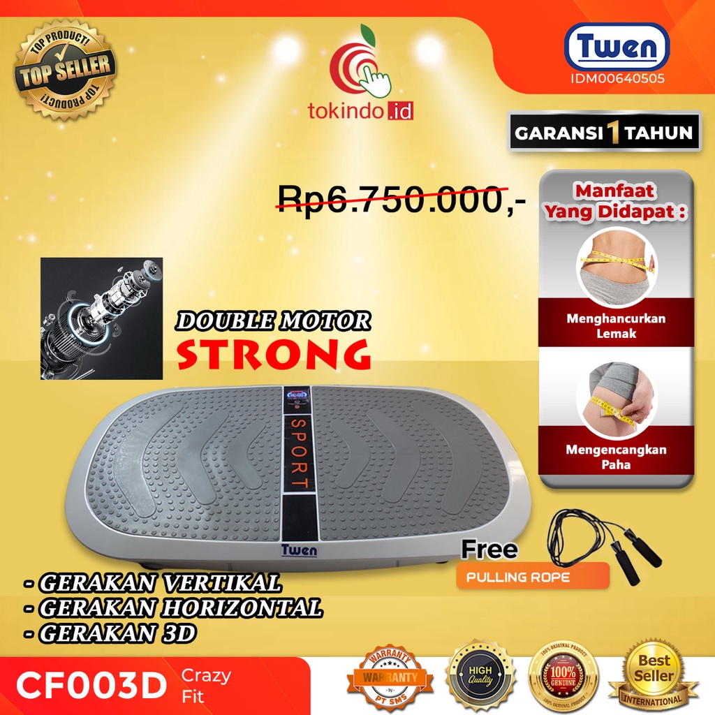 Crazy Fit Twen Model CF003D Massage 2 Motor