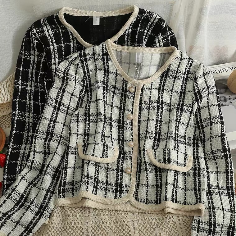 Jaket Wanita Terbaru Korean Style Jacket Lengan Panjang Outer Crop Import