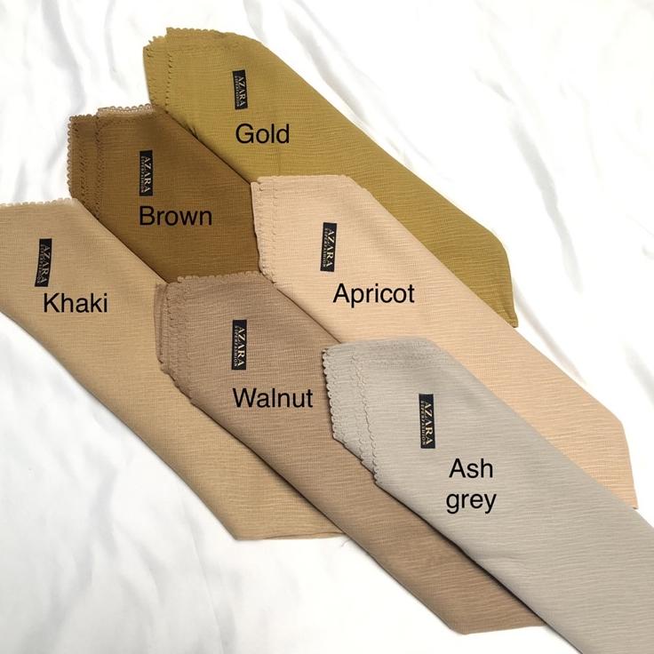 ヘ Jilbab hijab segiempat Cornskin kerudung Azara / Grosir Segiempat krudung scarf Azara Laser Cut ッ