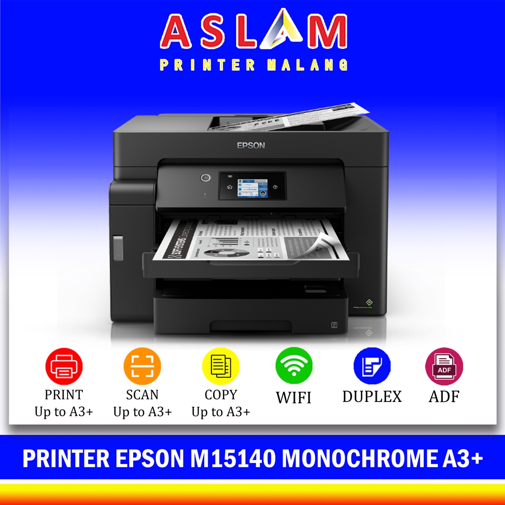 Jual Printer Epson M15140 A3+ Monochrome Multifungsi Auto Duplex All in