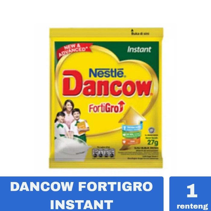 

(BISA COD) Dancow Fortigro Sachet Renteng - Vanila