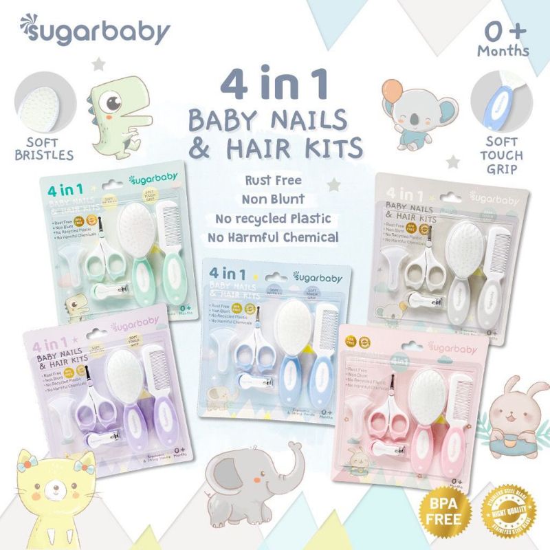 Sugar Baby 4 IN 1 Nails &amp;  Hair Kits