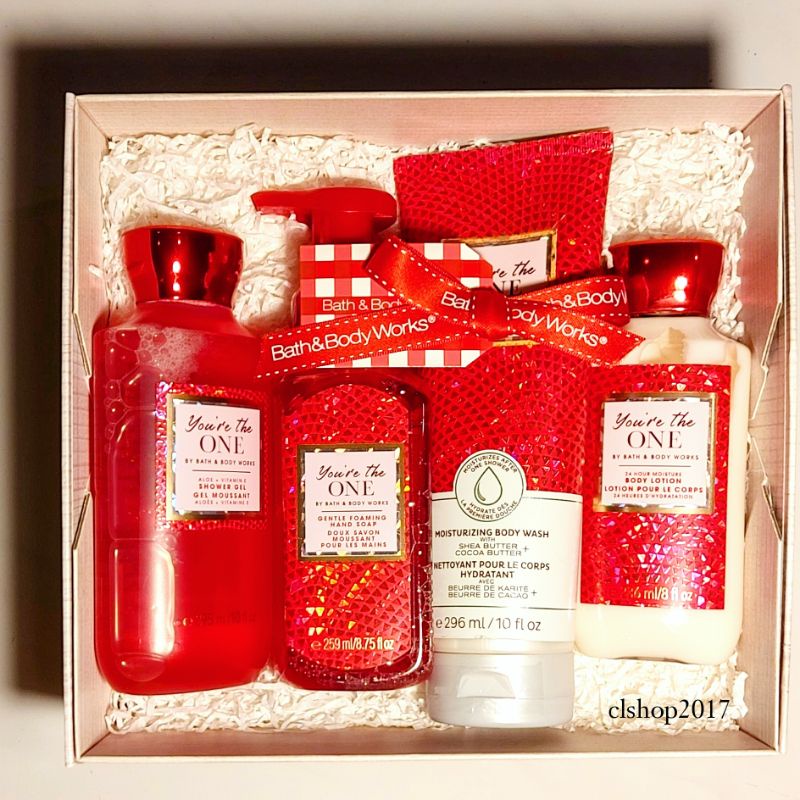 BBW YOU'RE THE ONE GIFT SET PAKET BATH &amp; BODY WORKS