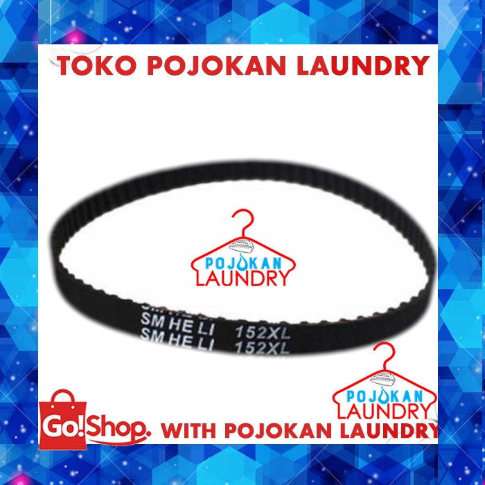 Timing Belt Gk 9/  Van Belt 152XL / Timing Belt Mesin Jahit Karung Kecil - 152XL