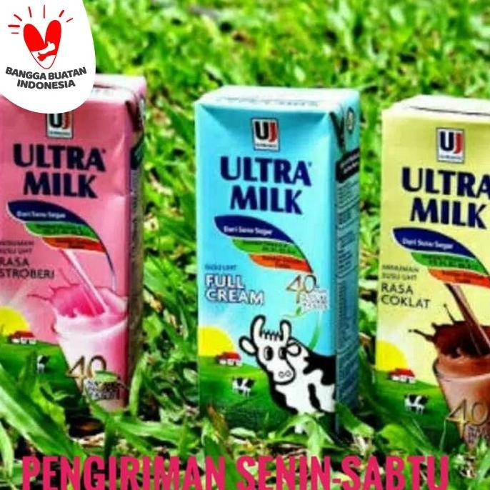 

Susu ultra 250ml all variant TERLARIS TERPERCAYA ORIGINAL