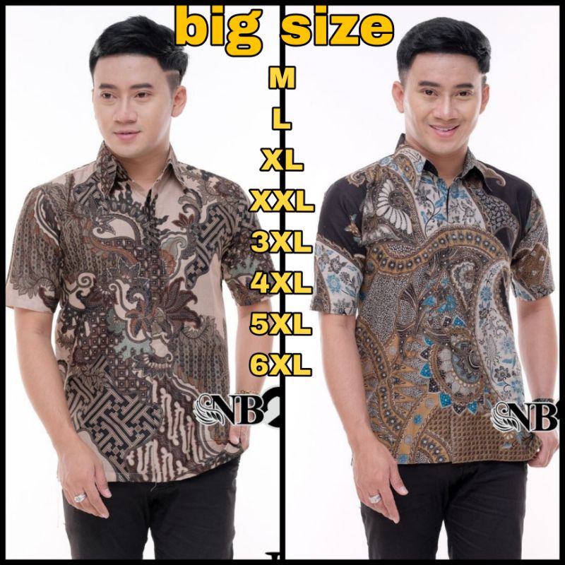 New Batik Kemeja Lengan panjang Bahan katun BatikMC24