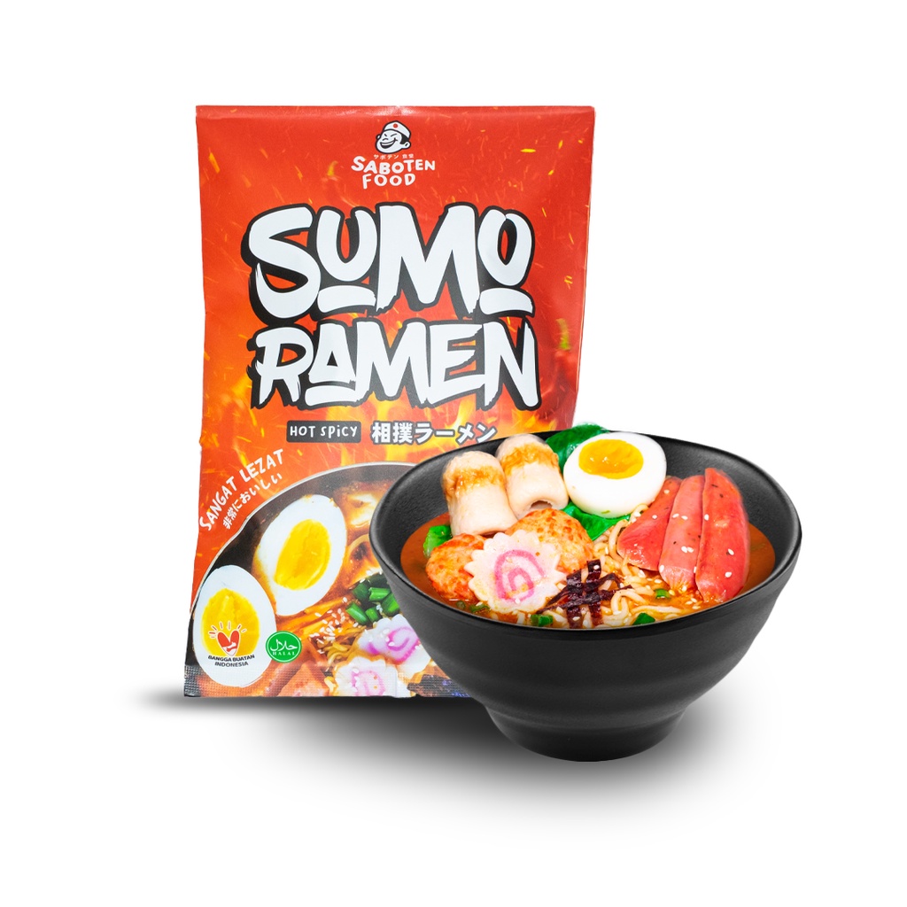 Jual Hot Spicy Sumo Ramen Instan Halal By Saboten 93g Shopee Indonesia