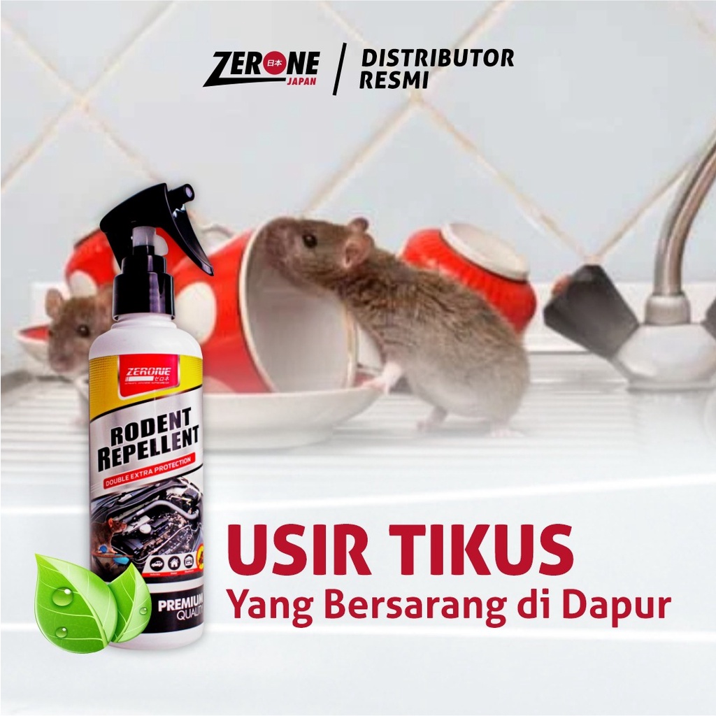 Pembasmi Pengusir Tikus Zerone Japan Spray 250 ML