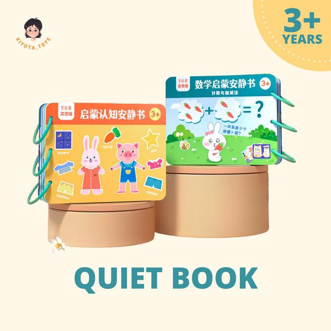 

quiet book/ velcro busy book/ activity book / buku anak paud