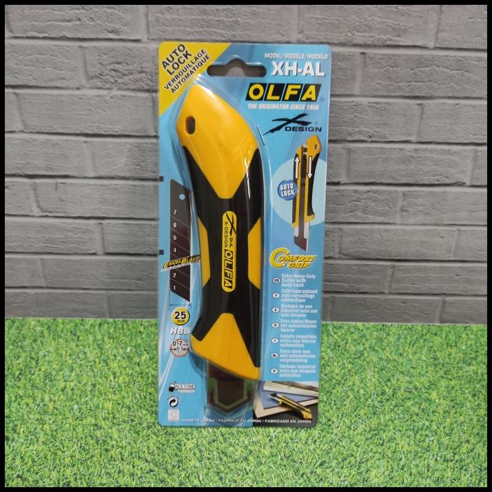 

Pisau Cutter 25Mm Snap-Off Blade Cutter Xh-Al Olfa Extra Heavy Duty