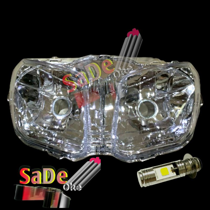 lampu depan reflektor reflector jupiter z new 2010 robot BOHLAM LED