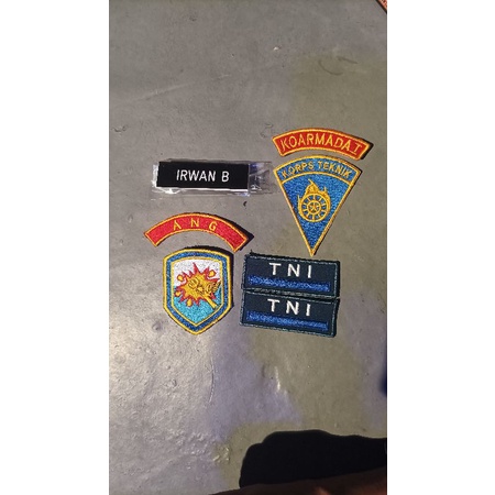 Atribut Bordir  TNI/ATRIBUT PDU PDH/BRIVET BORDIR/BET BORDIR PDH TNI/ATRIBUT LORENG TNI