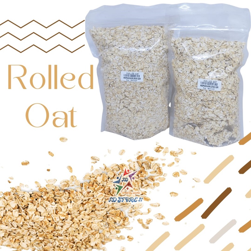 Organic Quick Rolled Oat / Oatmeal / Gandum Instan