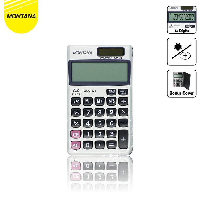 

Calculator / Kalkulator Montana Mtc 320 P/ 12 Digits
