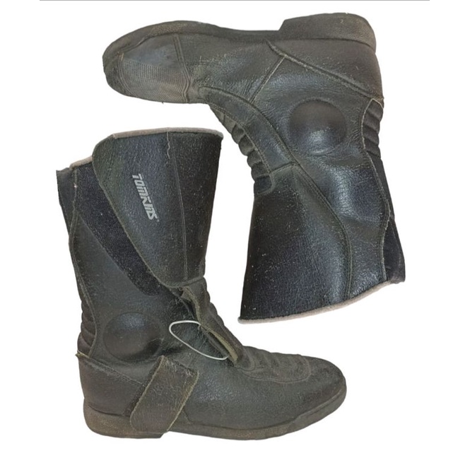 Sepatu Boots second branded Tomkins Polo Original size 41 Biker Touring