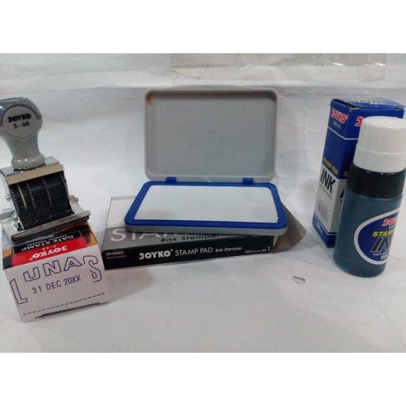

Terlaris paket murah 3 benda: stempel LUNAS + tinta + bak (untuk bon) kwitansi Termurah