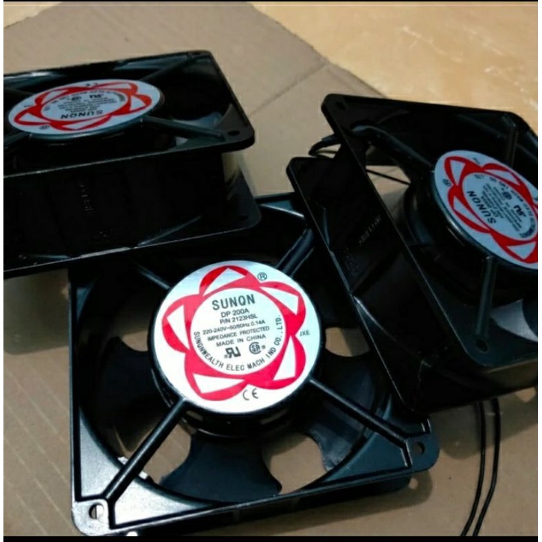 Fan AC SUNON 12cm input ac 220v