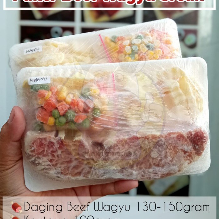 

PAKET WAGYU STEAK REGULER - BRONTZ JOGJA