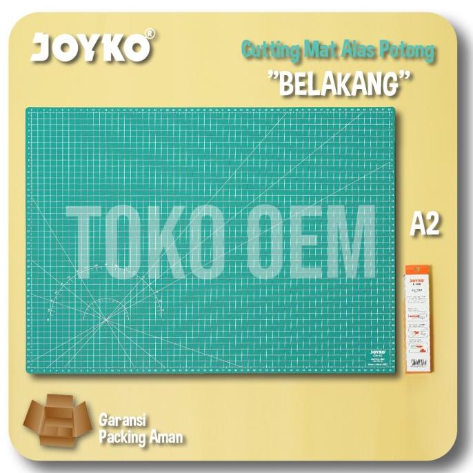 

Terlaris Joyko Cutting Mat A2 Alas Potong Cutter (60 x 45 x 0.3 cm) Termurah