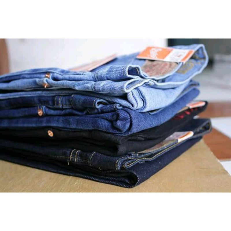 Celana Jeans Pria panjang Skinny Slim Fit Panjang Melar promo akhir tahun 2022