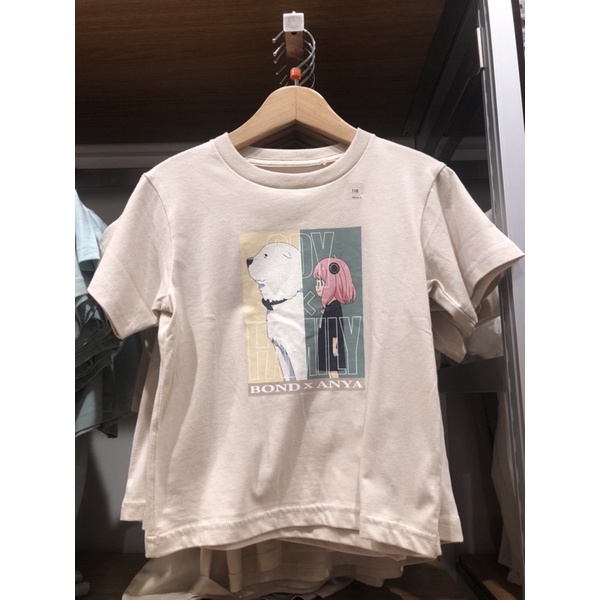Jastip UT Uniqlo Spy x Family Kids Size Tshirt Kaos