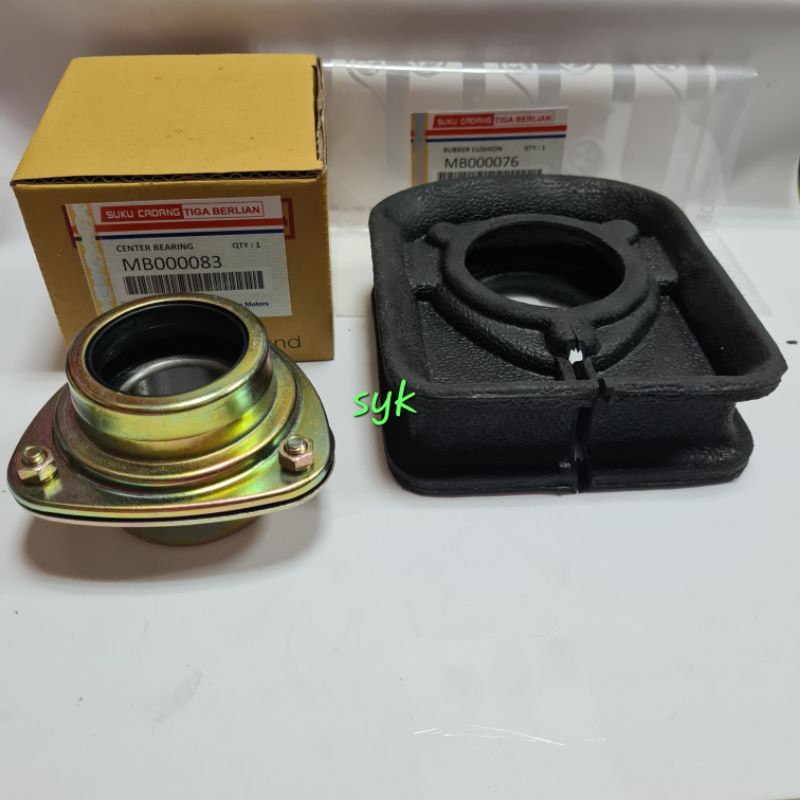 CENTER BEARING ONLY+ KARET KOPEL RUBBER CUSHION PS 100