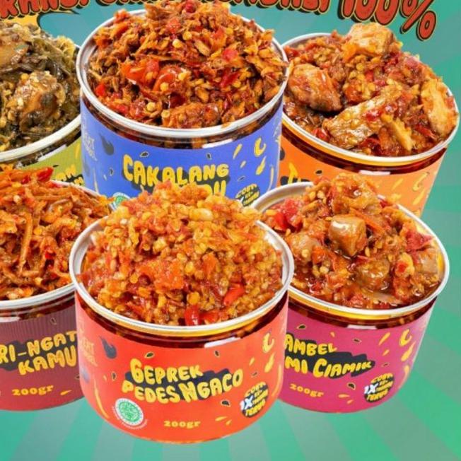 

READY ✅Eat Sambel Sambel Cumi Sambel Teri Tuna Ayam Suwir Eatsambel 200gr|RA2