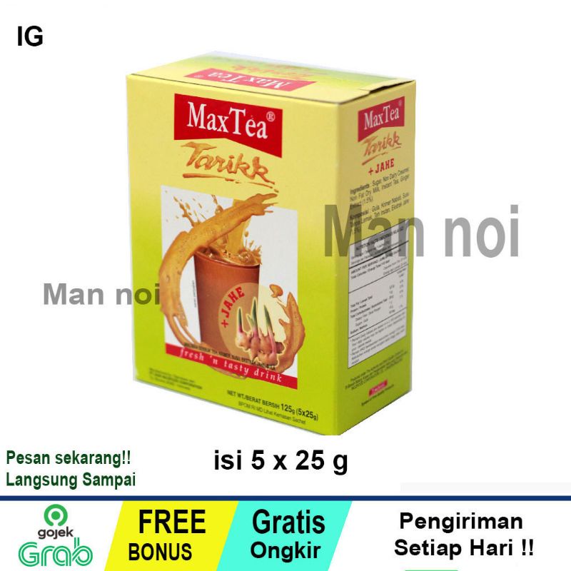 

Max Tea / Teh Tarik isi 5 pcs