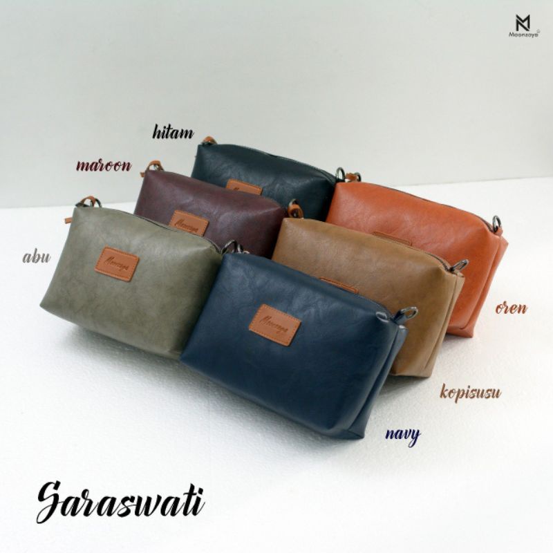 COD//TERMURAH//SARASWATI BAG BY MOONZAYA //TAS SLEMPANG SAMPING  SARASWATI BY MOONZAYA //CLUTCH SARA