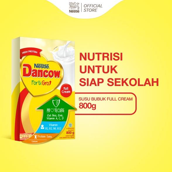 

[BAYAR DITEMPAT] DANCOW Fortigro Susu Bubuk Susu Anak Full Cream 800g