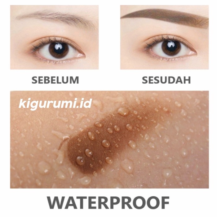 DNM Eyebrow Cream Gel Alis Mata Waterproof LA168