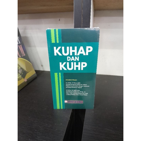 BUKU KUHAP DAN KUHP