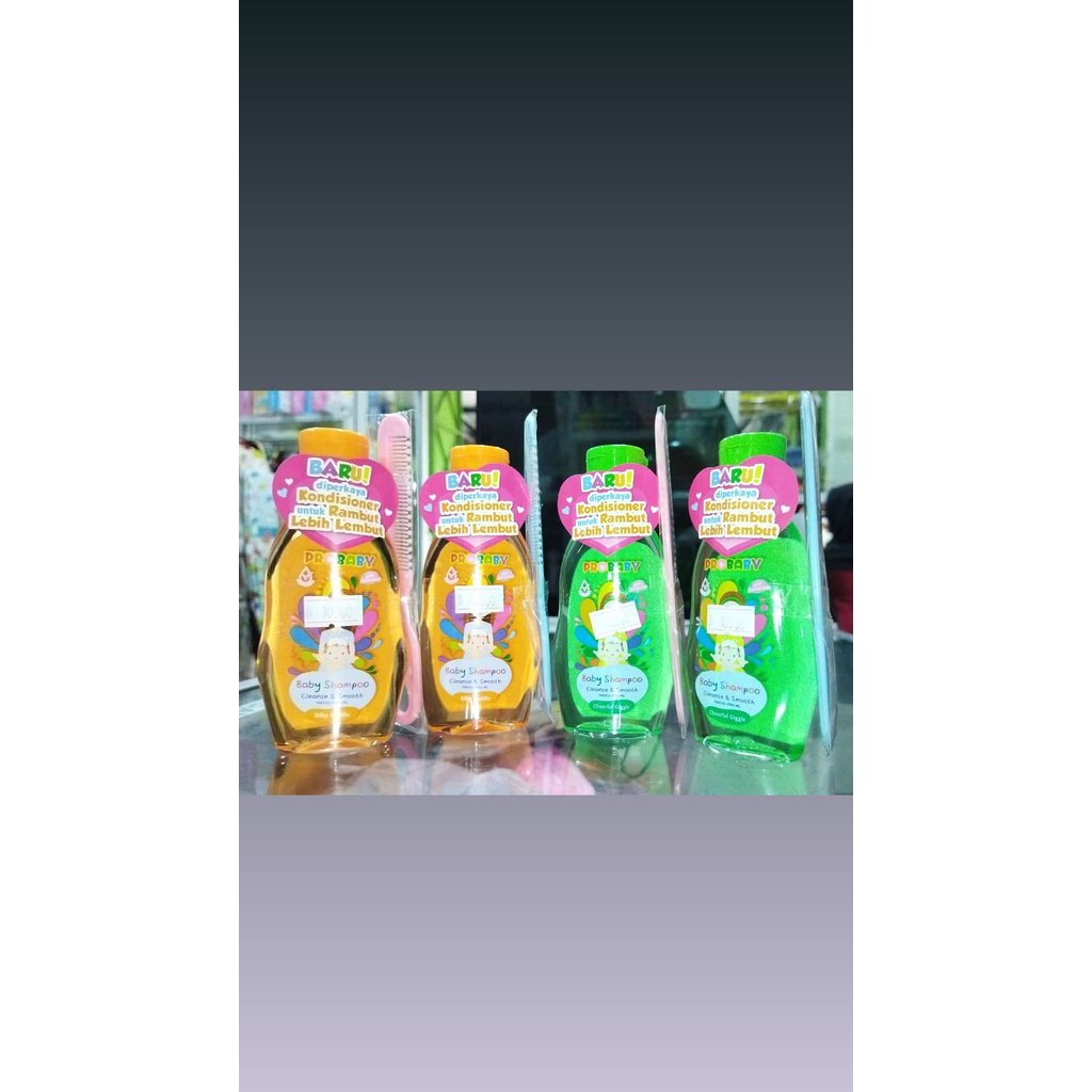 Probaby Shampoo sampo + kondisioner bayi 100ml 200ml FREE SISIR BAYI