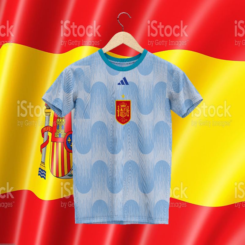 Jersey Spain 2022 Away (Free Nickname & Nomor)