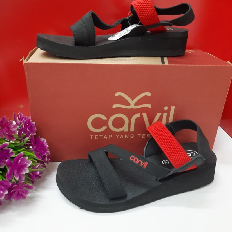 CARVIL SANDAL TALI belakang WANITA VINOLA-TB MARISKA-TB