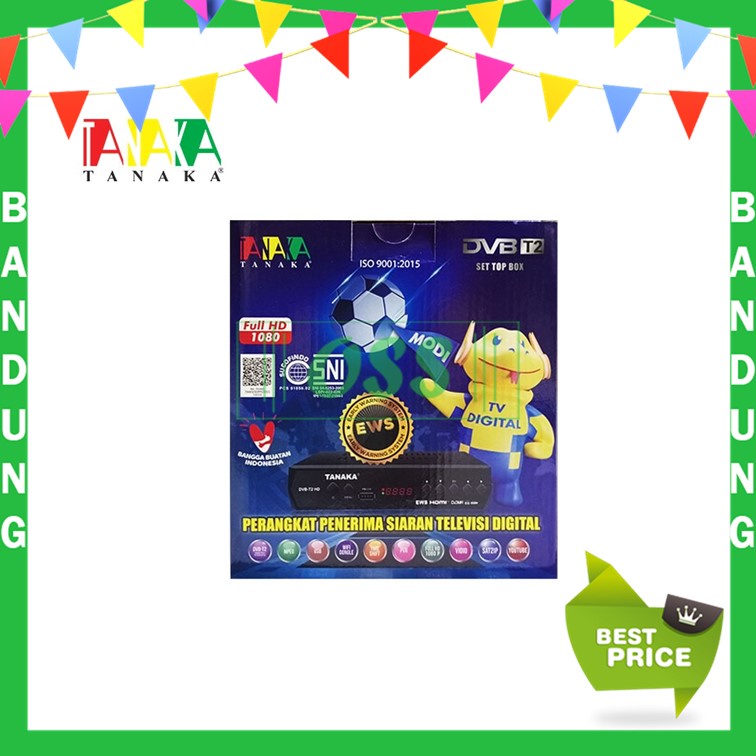 Best Price UHF Support Wifi & EWS STB Tanaka TV Digital DVBT2 OSS