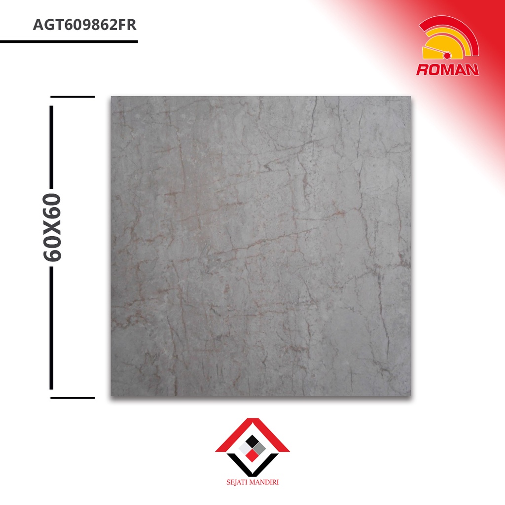 granit 60x60 - motif marmer - roman agt609862fr