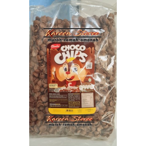 

Choco Chips merk Simba kemasan 950gr